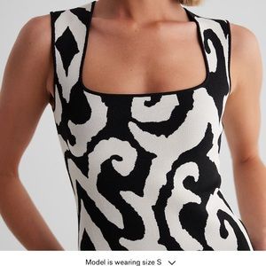 Beautiful Modern Sweater Material Dress